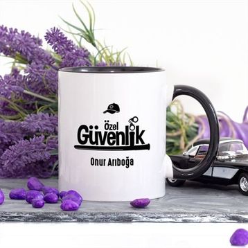 Wildlebend Lacivert Renkli Özel Güvenlik Görevlisi Kupa Bardak