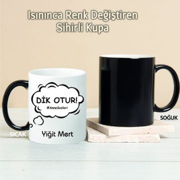 Wildlebend Pi101 Dik Otur Kişiye Özel Kupa