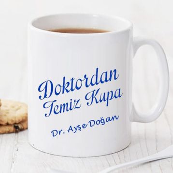 Wildlebend Pi110 Doktordan Temiz Kişiye Özel Kupa