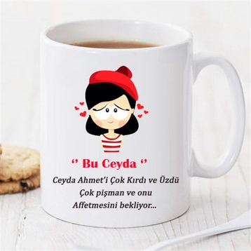 Wildlebend Pi12 Çok Pişmanım Kişiye Özel Kupa