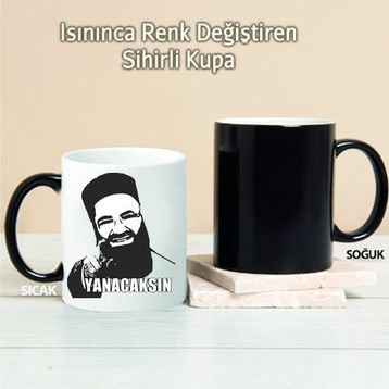 Wildlebend Pi134 Yanacaksın Kişiye Özel Kupa