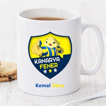 Wildlebend Pi142 Kanarya Fener Kişiye Özel Kupa