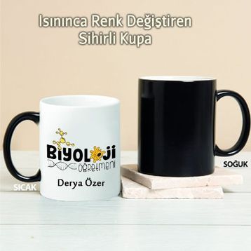 Wildlebend Pi19 Biyoloji Öğretmeni Kişiye Özel Kupa