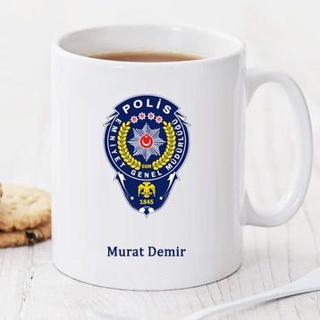 Wildlebend Pi190 Polis Kişiye Özel Kupa