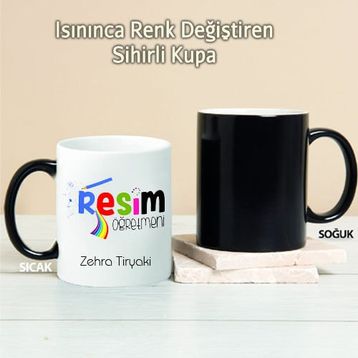 Wildlebend Pi21 Resim Öğretmeni Kişiye Özel Kupa