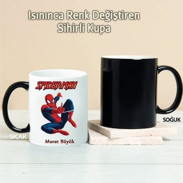 Wildlebend Pi213 Spiderman Kişiye Özel Kupa