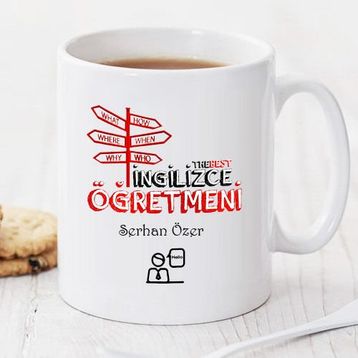 Wildlebend Pi46 İngilizce Öğretmeni Kişiye Özel Kupa