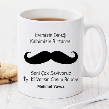 Wildlebend Pi73 Evimizin Direği Kişiye Özel Kupa