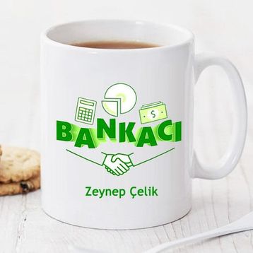 Wildlebend Pi85 Bankacı Kişiye Özel Kupa