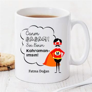 Wildlebend Pi90 Canım Babam Kişiye Özel Kupa
