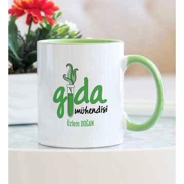 Wildlebend Yeşil Renkli Gıda Mühendisi Kupa Bardak