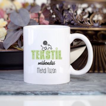 Wildlebend Yeşil Renkli Tekstil Mühendisi Kupa Bardak