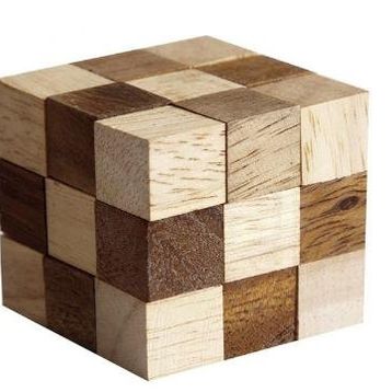 Wildlebend Yılan Küp Ahşap Puzzle