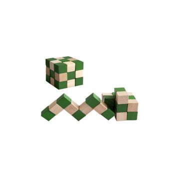 Wildlebend Yılan Küp Ahşap Puzzle