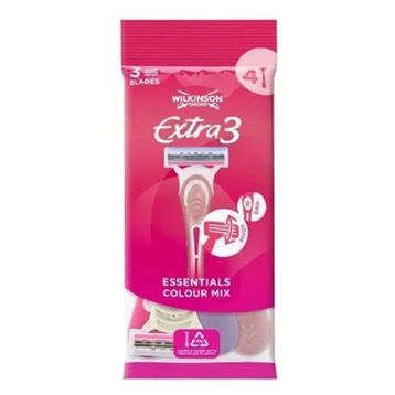 Wilkinson Extra 3 Beauty 4'lü Paket Kullan At Tıraş Bıçağı