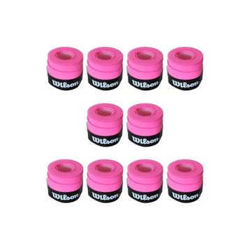 Wilson Comfort Bowl O'grips 10 Adet Grip Pembe Tenis Raketi Gribi