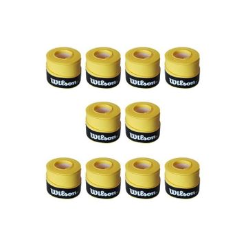 Wilson Comfort Bowl O'grips 10 Adet Grip Sarı Tenis Raketi Gribi