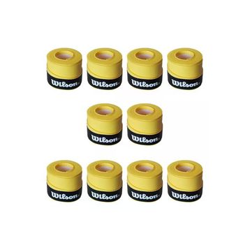 Wilson Comfort Bowl O'grips 10 Adet Grip Sarı Tenis Raketi Gribi