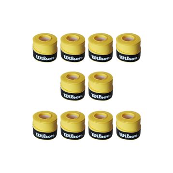 Wilson Comfort Bowl O'grips 10 Adet Grip Sarı Tenis Raketi Gribi