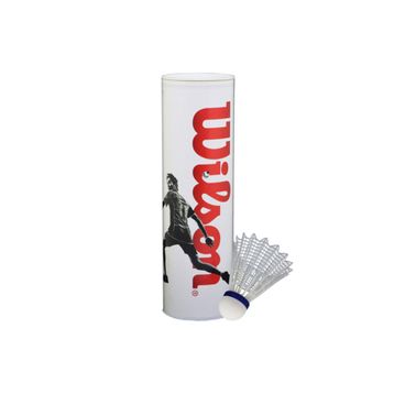 Wilson WRT6046WH Dropshot 6 Tube Wh Badminton Topu