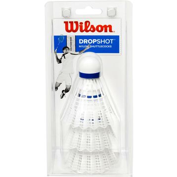 Wilson WRT6048WH Dropshot 3 Clamshel Wh Badminton Topu