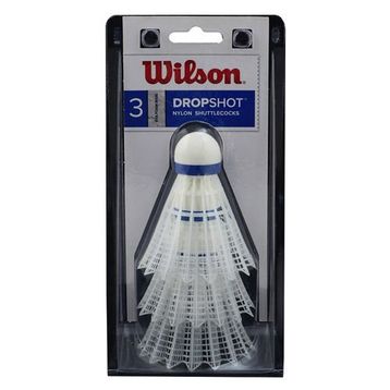 Wilson WRT6048WH Dropshot 3 Clamshel Wh Badminton Topu