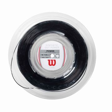 Wilson WRZ905200 Sentetik Gut Power 16 200M Reel Siyah Kordaj