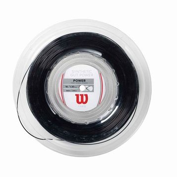 Wilson WRZ905200 Sentetik Gut Power 16 200M Reel Siyah Kordaj