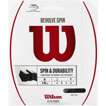 Wilson WRZ957000 Siyah Revolve Spin Kordaj