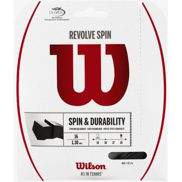 Wilson WRZ957000 Siyah Revolve Spin Kordaj