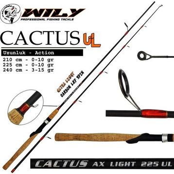 Wily Cactus 240 cm 3-15 gr Kamış