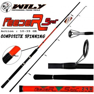 Wily Feeder 240 cm 10-35 gr Spin Kamış