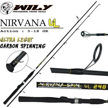 Wily Nirvana UL 225 cm 3-18 gr Spin Kamış