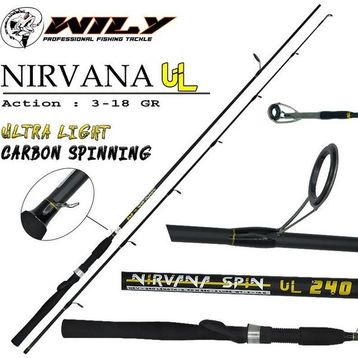 Wily Nirvana UL 240 cm 3-18 gr Spin Kamış