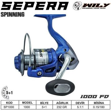 Wily Separa 1000 Fd 5+1 Bb Olta Makinası