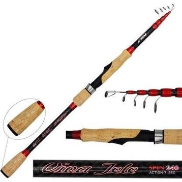 Wily Viva 240 cm 7-28 gr Teleskopik Spin Kamış