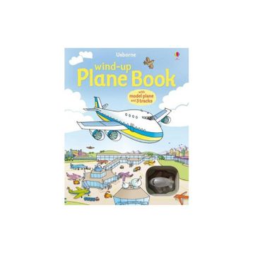 Wind Up Plane Book-Usborne