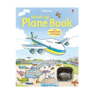 Wind Up Plane Book-Usborne