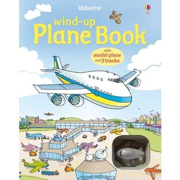 Wind Up Plane Book-Usborne