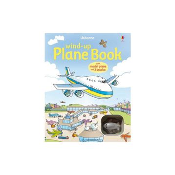 Wind Up Plane Book-Usborne