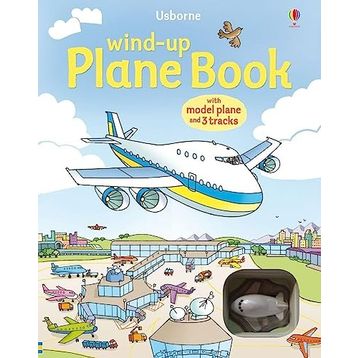 Wind Up Plane Book-Usborne