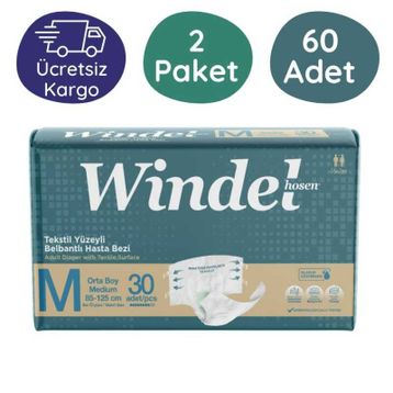 Windelhosen 60 Adet Medium Belbantlı Hasta Bezi
