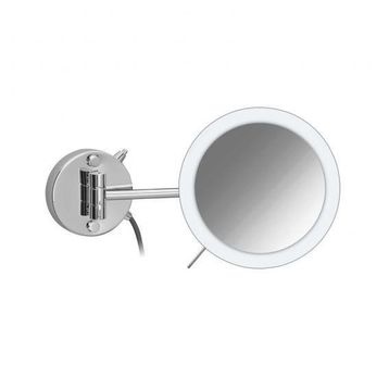 Windisch Led Işıklı Çift Kollu Krom Makyaj Aynası