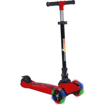 Winky WSC1-L Işıklı Kırmızı Scooter