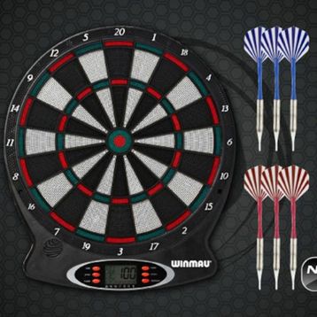 Winmau Ton Machine Elektronik Dart Seti