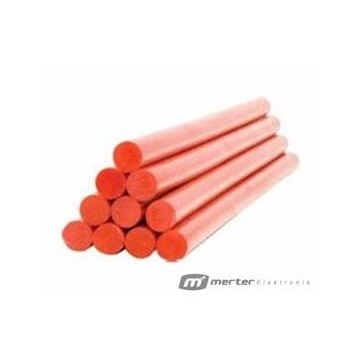 Winnboss 12 mm 30 cm Kırmızı Kalın Silikon