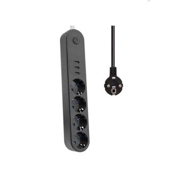 Winnboss 3402 3 USB 4 Priz Akım Korumalı Priz