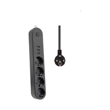 Winnboss 3402 3 USB 4 Priz Akım Korumalı Priz