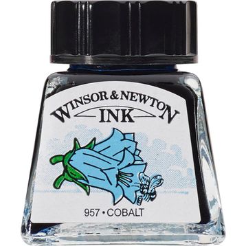 Winsor Newton 176 Cobalt 14 ml Çizim Mürekkebi