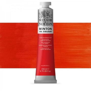 Winsor & Newton 200 ml Cadmium Scarlet Hue Winton Yağlı Boya